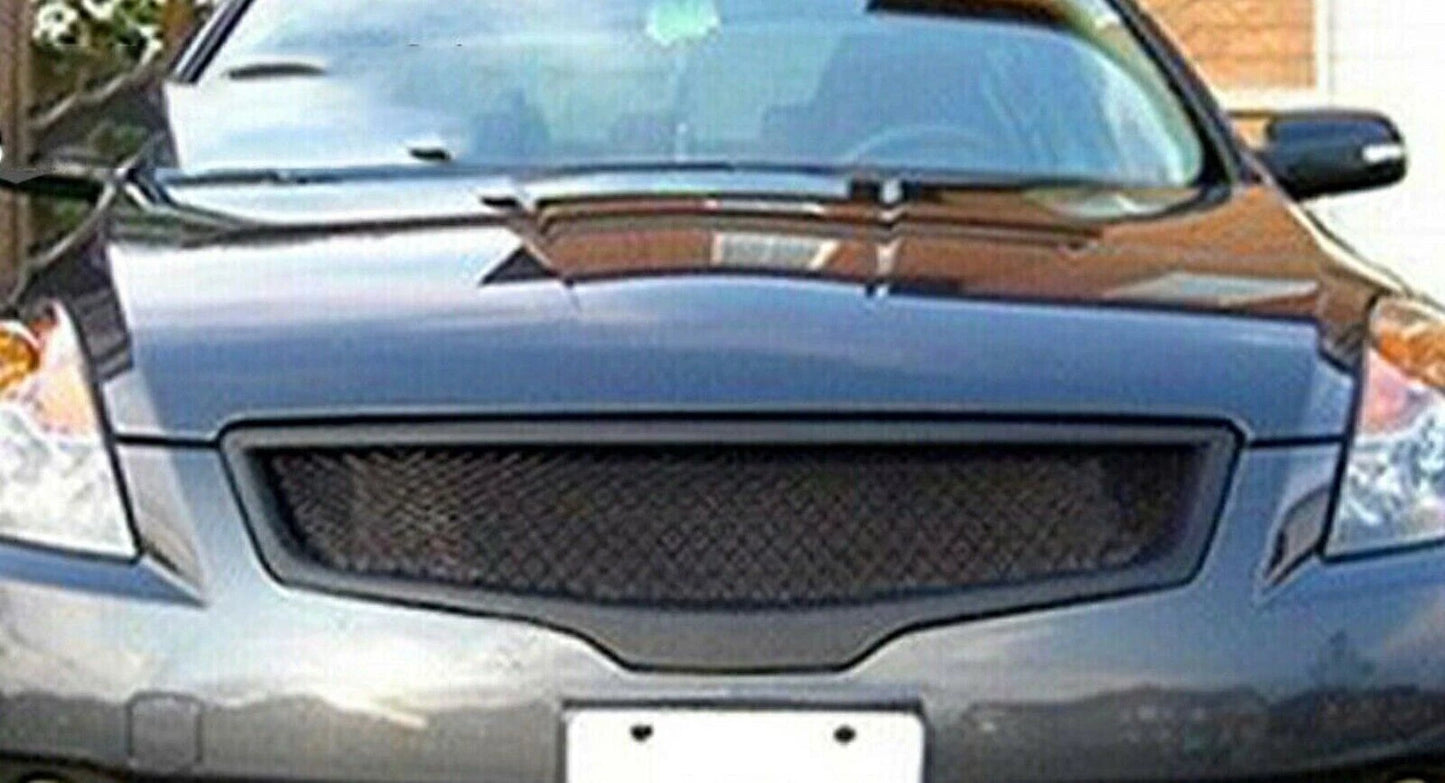 Matte Black Front Bumper Grille for Nissan Altima (2007-2009)