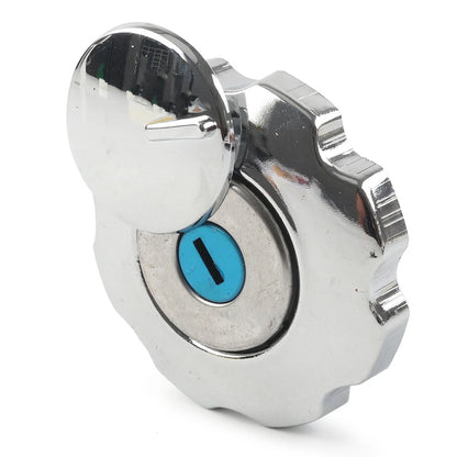 Gas Fuel Tank Cap Cover Locking W/ 2 Keys for Motorcycle Motorbike ATV Universal