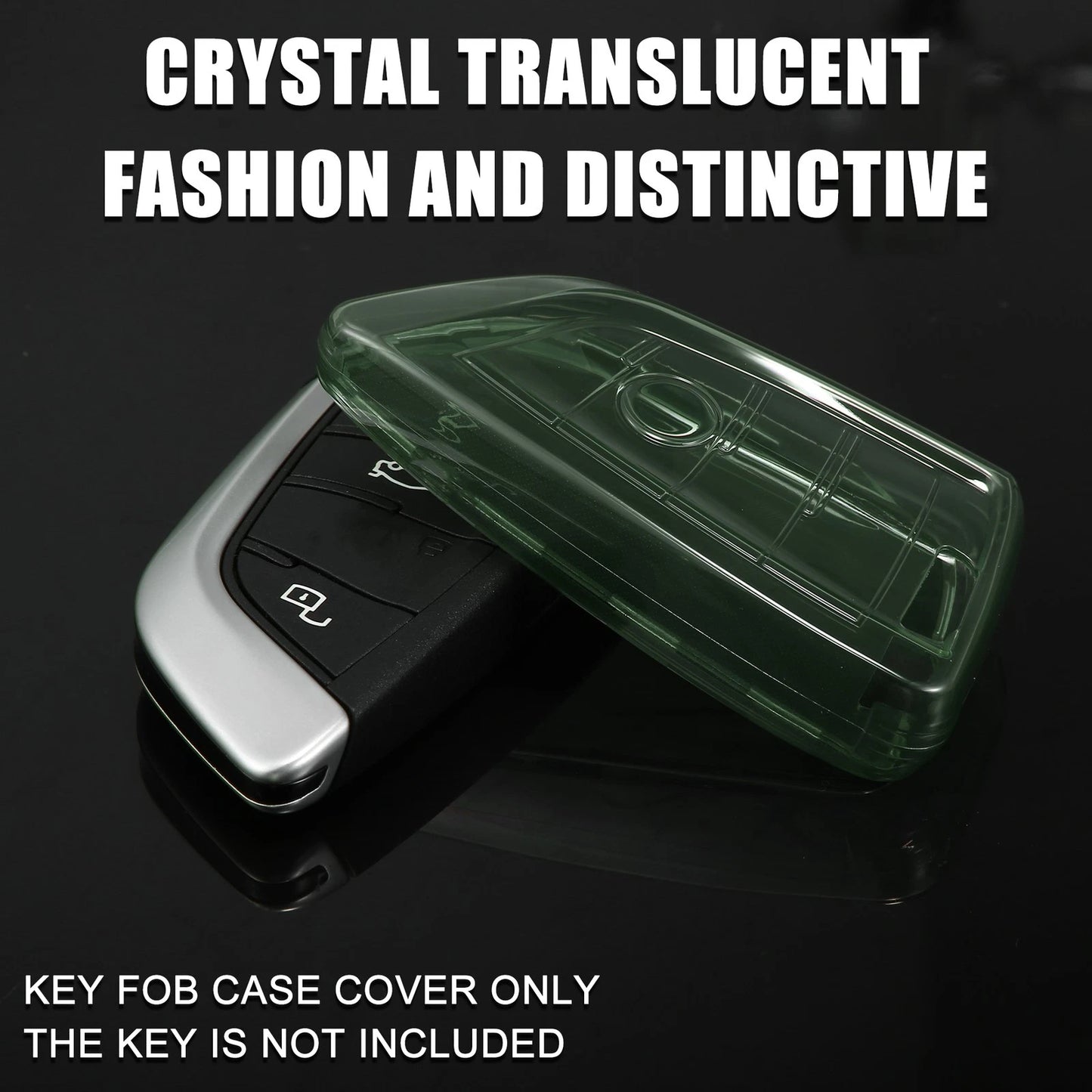 Key Fob Remote Control Cover TPU for BMW 1 2 3 5 6 Series (2011-2023)