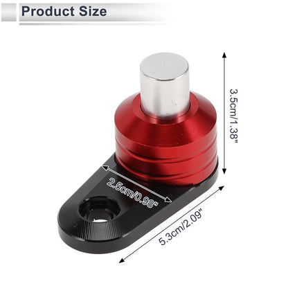 Set Brake Lever Parking Button Lock Switch Red for Motorcycle