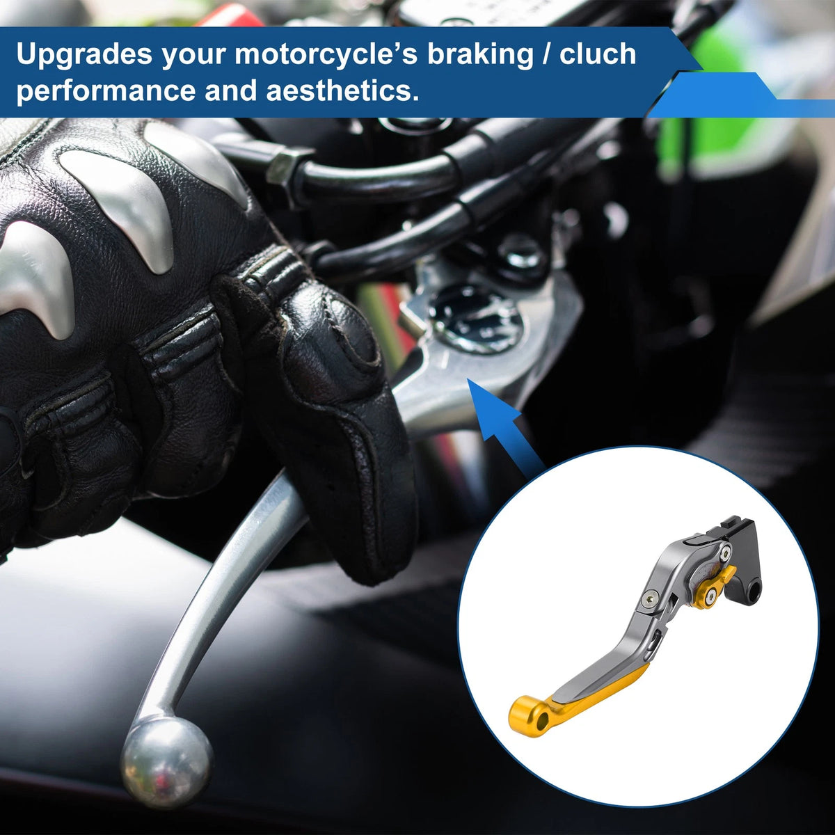 Lever Adjustable Short/Long Brake Clutch Lever for Yamaha YZF R1