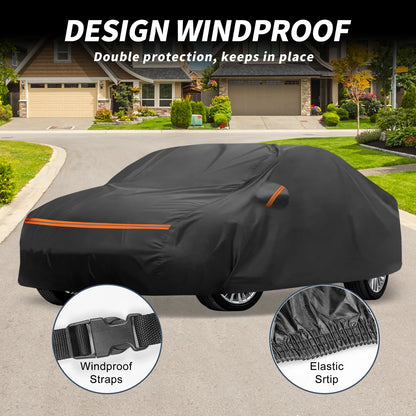 Waterproof PEVA Spunlace Cotton Car Cover for Mercedes-Benz CLA 2013-2023