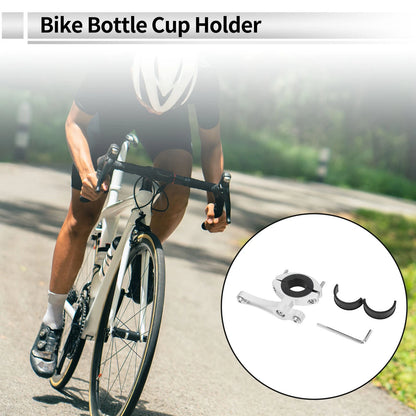 Water Bottle Cup Holder Aluminum Alloy Universal for Motor Bike Bicycle