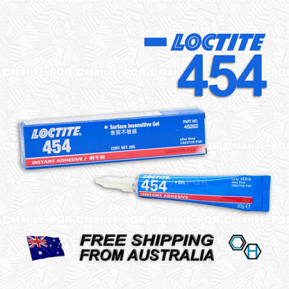 Loctite 454 20g Instant Adhesive Gel Super Glue for Various Surfaces