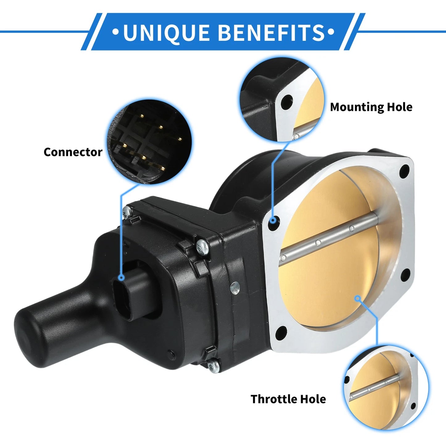 Throttle Body for Chevrolet Camaro 6.2L V8 (2010-2013)
