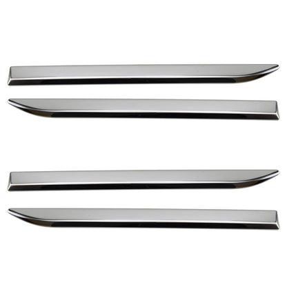 4 x Stainless Steel Car SUV Door Side Fender Dagger Emblem Trim Covers