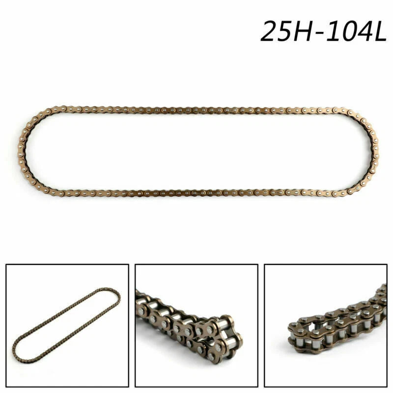 Timing Chain 25H-104L for Yamaha TTR225, TTR230, TW200, XT225 (2001-2023)
