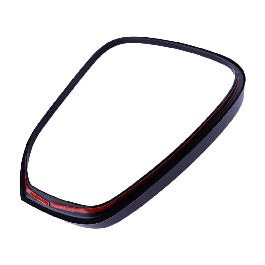 Black Rear Mirror Rain Eyebrow Trim for Toyota Corolla Cross (2022-2023)