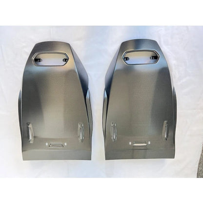 Matte Dry Carbon Fiber Seat Back Panel Cover Replace for Lamborghini URUS 18-22