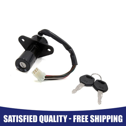 6 Wire Ignition Switch Lock w/ 2 Keys for Suzuki GS125