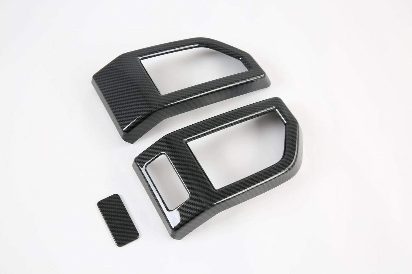 Carbon Fiber Front Side Air Vent A/C Cover Trim for Ford F150 (2015-2019)