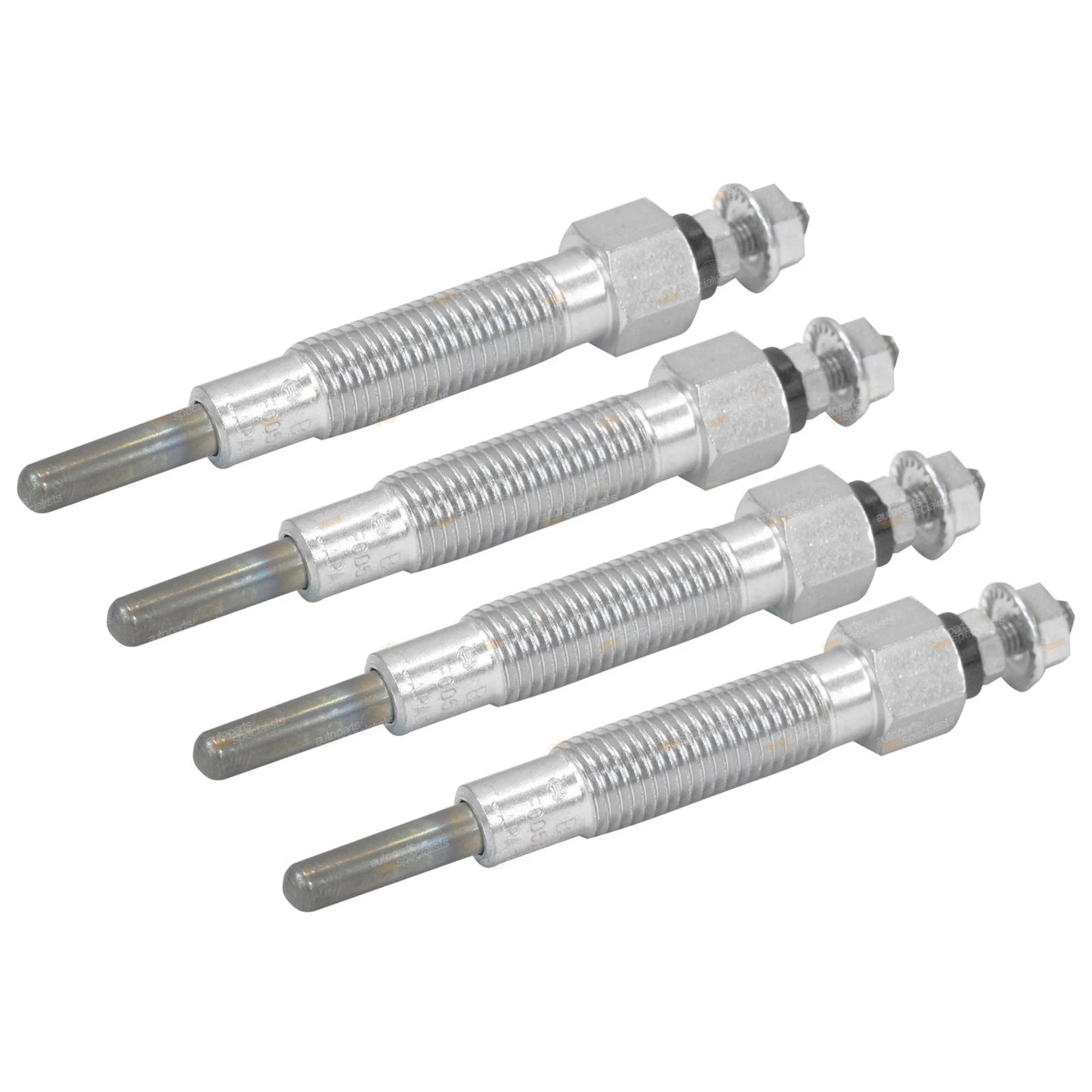 4x Glow Plugs for Nissan Terrano WD21 (1988-1996)