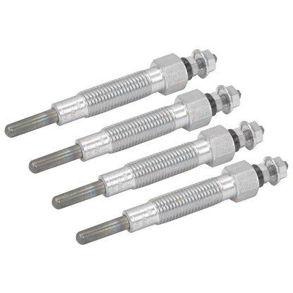 4x Glow Plugs for Nissan Terrano WD21 (1988-1996)