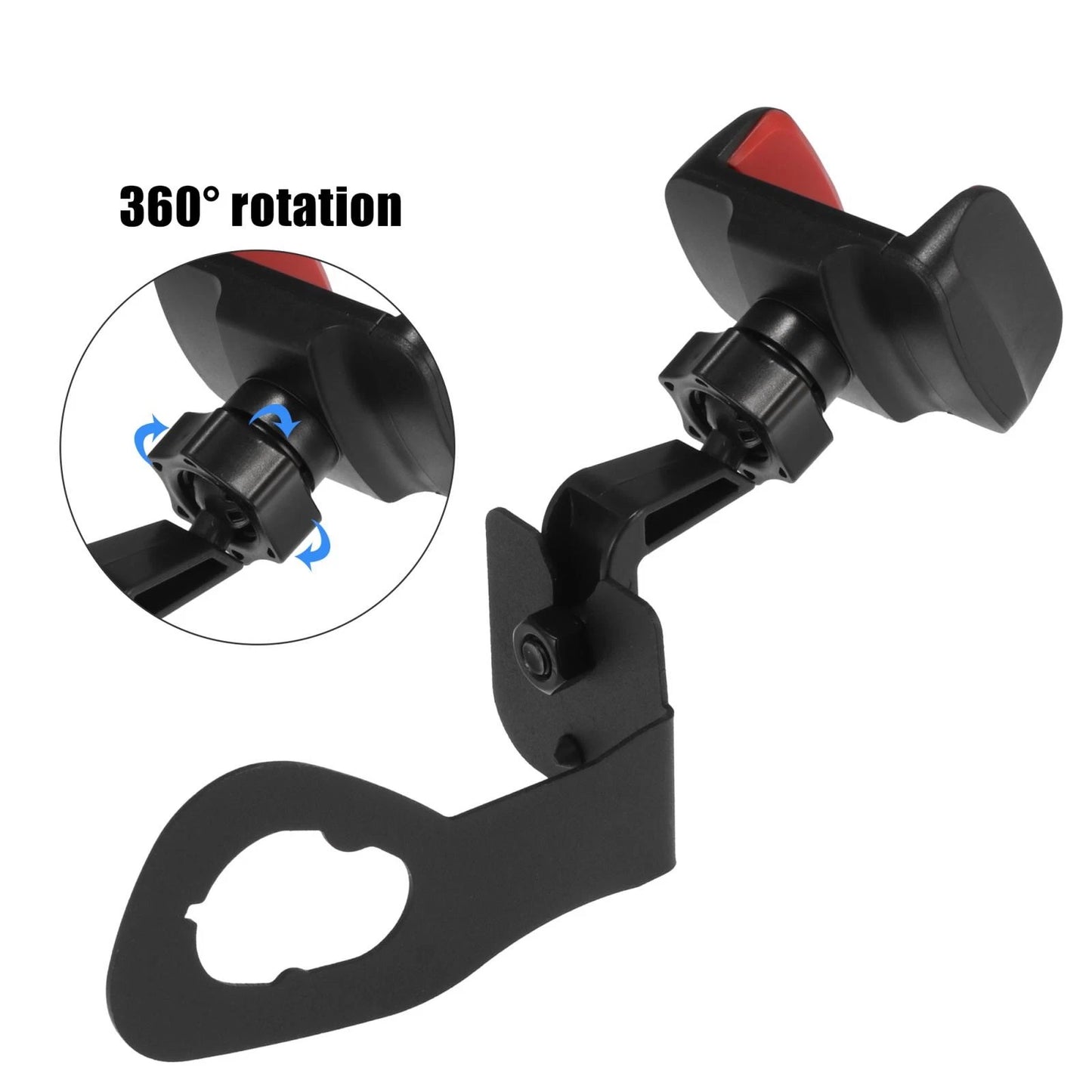 Phone Holder Mount for Jeep Wrangler JK JKU 2011-2018 (2 x Bracket Stands)