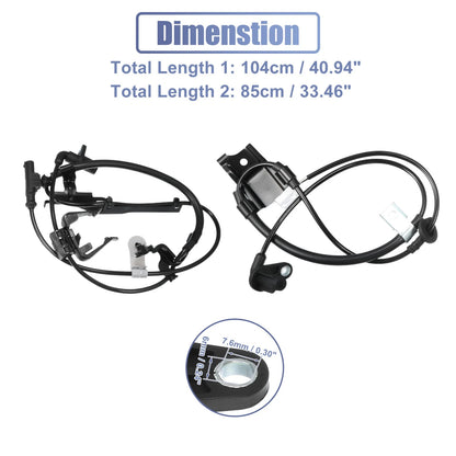 ABS Wheel Speed Sensor Set for Toyota Venza (2009-2015)