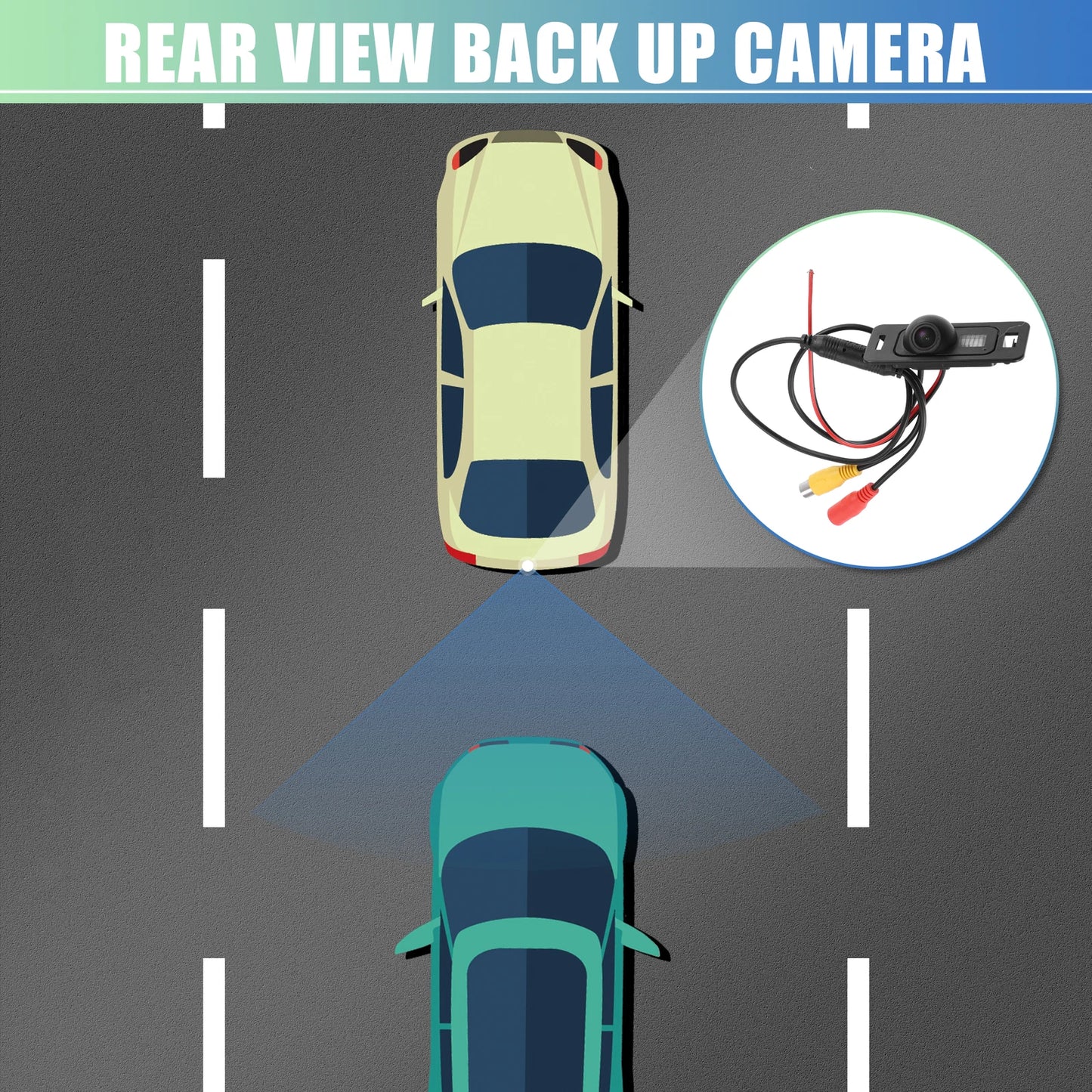 Rear View Back Up Park Assist Camera for BMW X3 E83 (2004-2010)