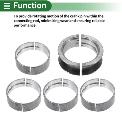 10 x Main Bearing Set for Hyundai Accent (1995-2011)