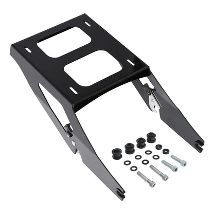 Vivid Black Two Up Mounting Rack for Harley Sport Glide FLSB (2018-2021)