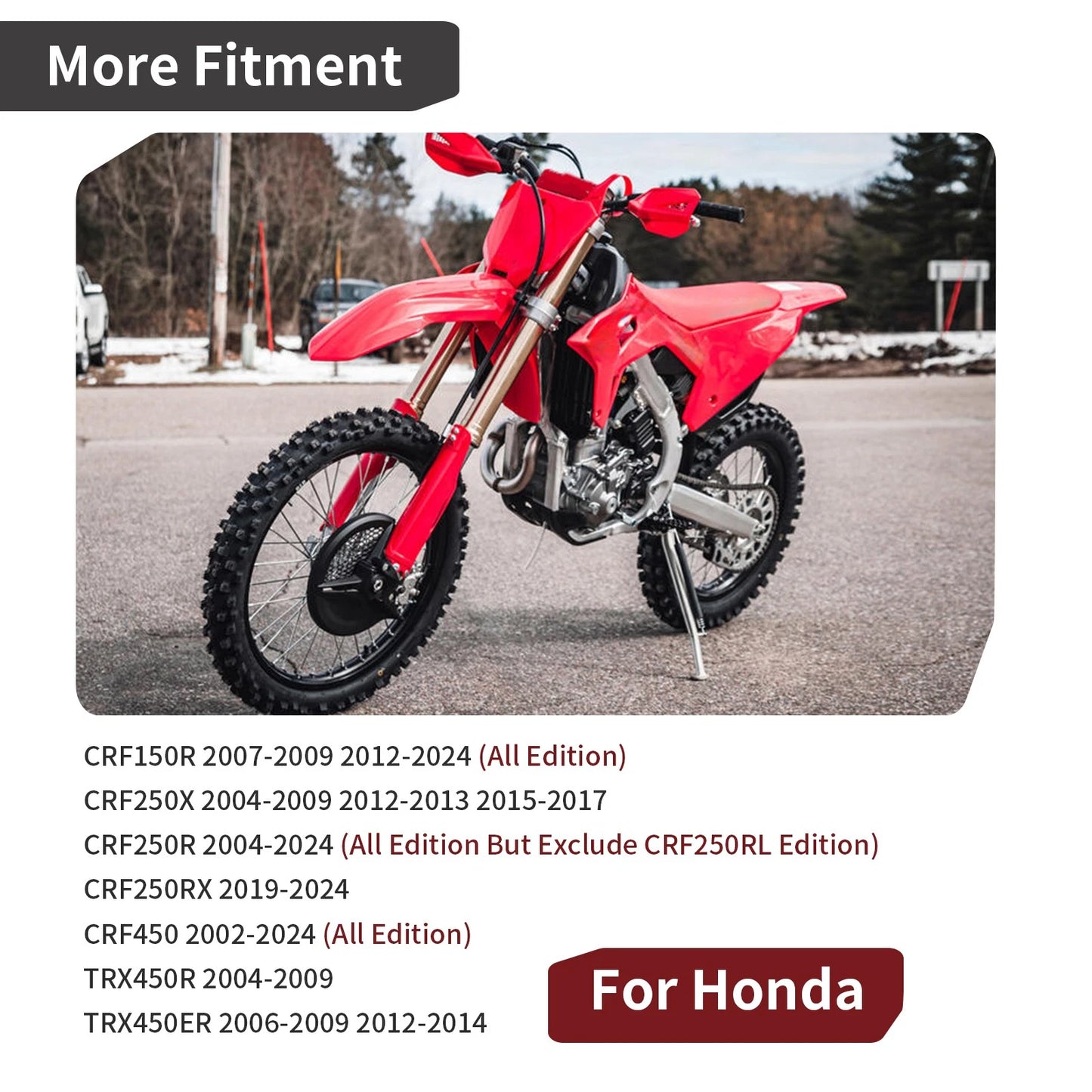 5 Pack Oil Filter Kit for Honda CRF Series