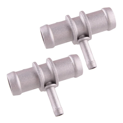 3/4" Tee Aluminum Heater Hose Connector for Coolant Reducer Fitting