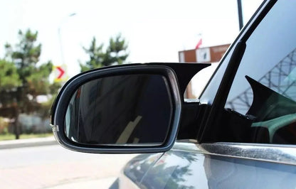 2 Piece Gloss Black Side View Mirror Covers for Audi A3 8P (2008-2012)