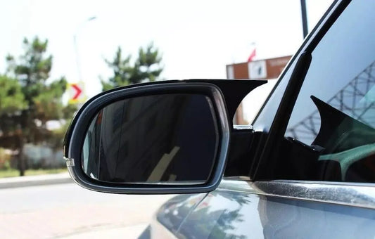 2 Piece Gloss Black Side View Mirror Covers for Audi A3 8P (2008-2012)