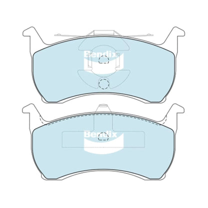 Brake Pad Set GCT Rear Disc for Ford LTD 3.9L 5.0L (1988-1994)