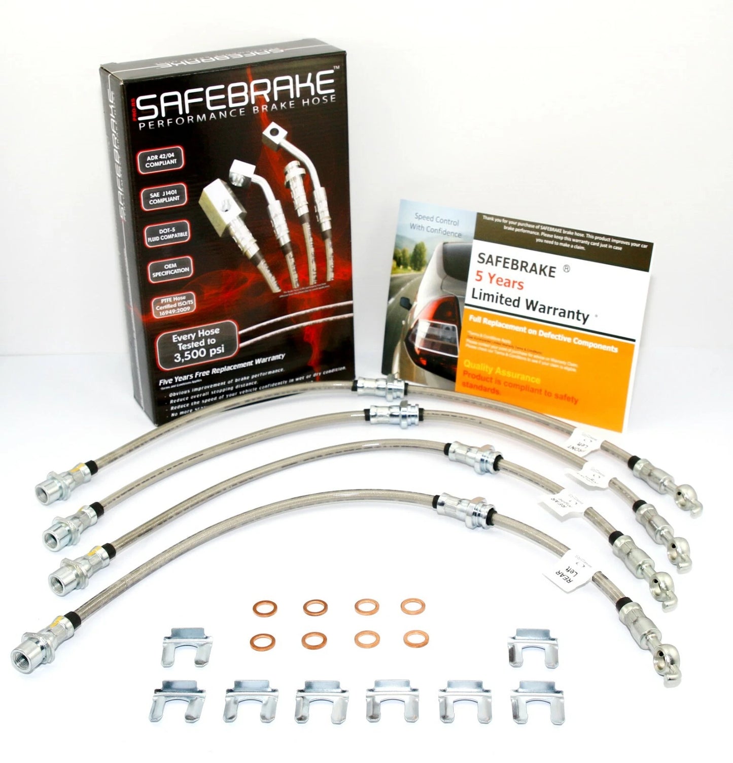 Brake Line Kit for Camry SV21/22, Apollo Sedan/Wagon (Disc/Disc) (1986-1993)