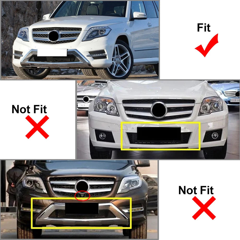 GTR Style Front Bumper Grille for Benz GLK Class X204 (2013-2015)