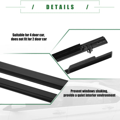 Weatherstrip Window Trim Seal Belt for Honda Civic