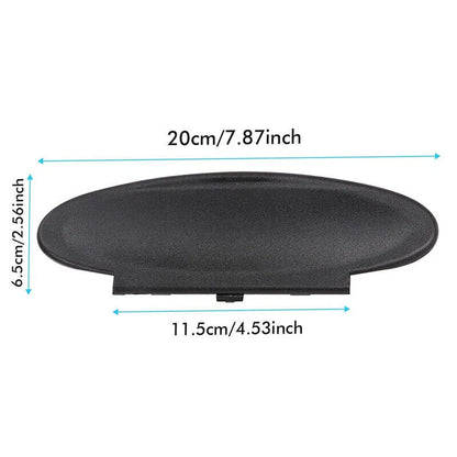 Sun Visor Mirror Cover Black for Porsche 911, Boxster, Cayman (1997-2012)
