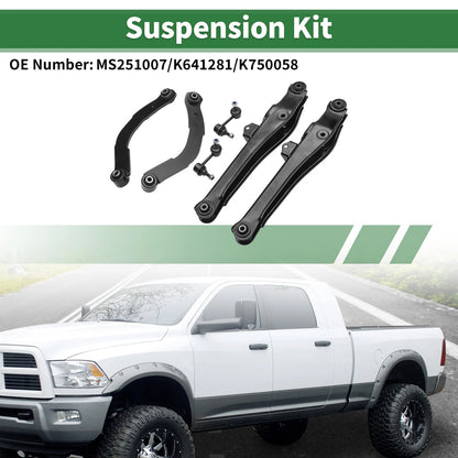 6 x Rear Upper Control Arm Lateral Link for Jeep Compass (2007 - 2009)