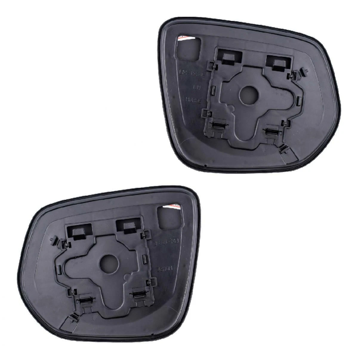 Side Mirror Lens Rear View Electric Mirror Pair Fits Isuzu D-Max Pickup 2012-18