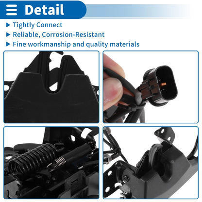 Hood Latch Assembly for Kia Optima (2016-2020)