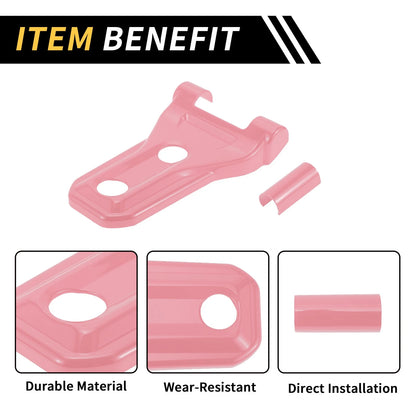Hood Hinge Cover Trim for Jeep Wrangler JL JLU (2018-2024) - Pink 1 Set
