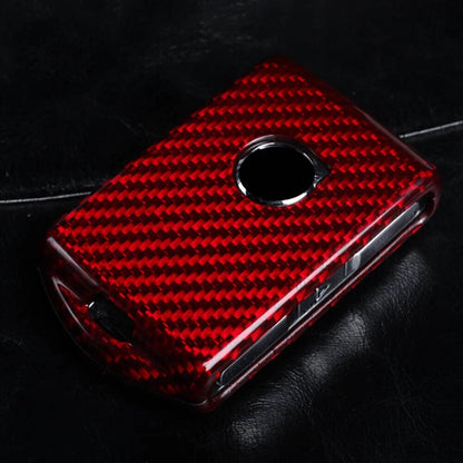 Real Carbon Fiber Remote Key Cover Case for VOLVO XC40 XC60 XC90 S90 V90