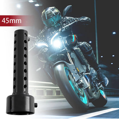 45mm Black Universal Motorcycle Exhaust Can Silencer Muffler for Various Models