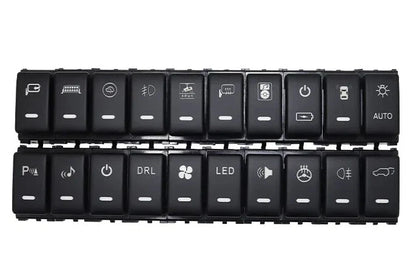 Amber Dashboard Control Switch Button for Nissan Patrol Titan Pathfinder Navara