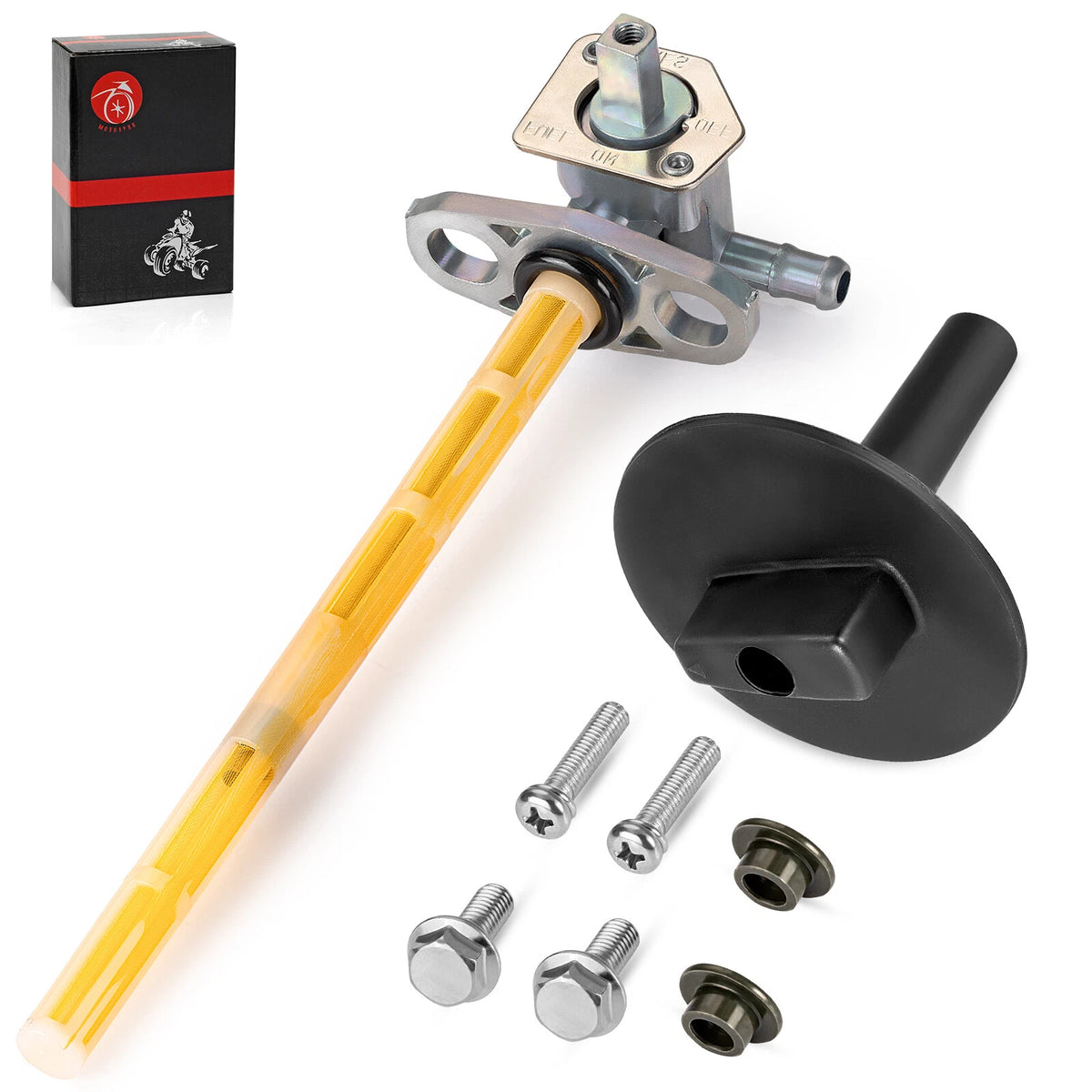 Fuel Petcock w/ Lever for Honda Rancher TRX420 2007-2014