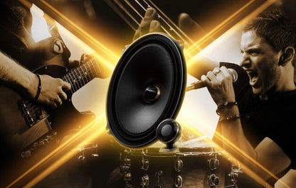 Speaker 7×10inch Automotive 2way MAX180W 4Ω JAPAN JDM for ALPINE X-711S