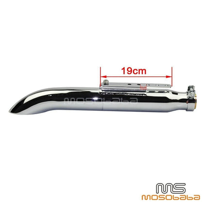 19'' Exhaust Muffler Pipe for Harley Dyna Softail Road Glide (2006-2023)
