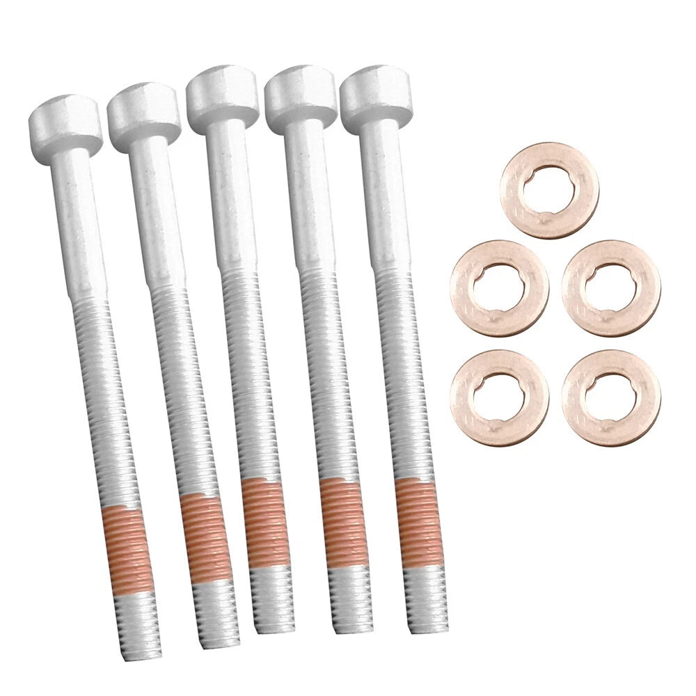 5 x Fuel Injector Washer Seal & Bolt Set for Mercedes Benz Sprinter (2007-2018)
