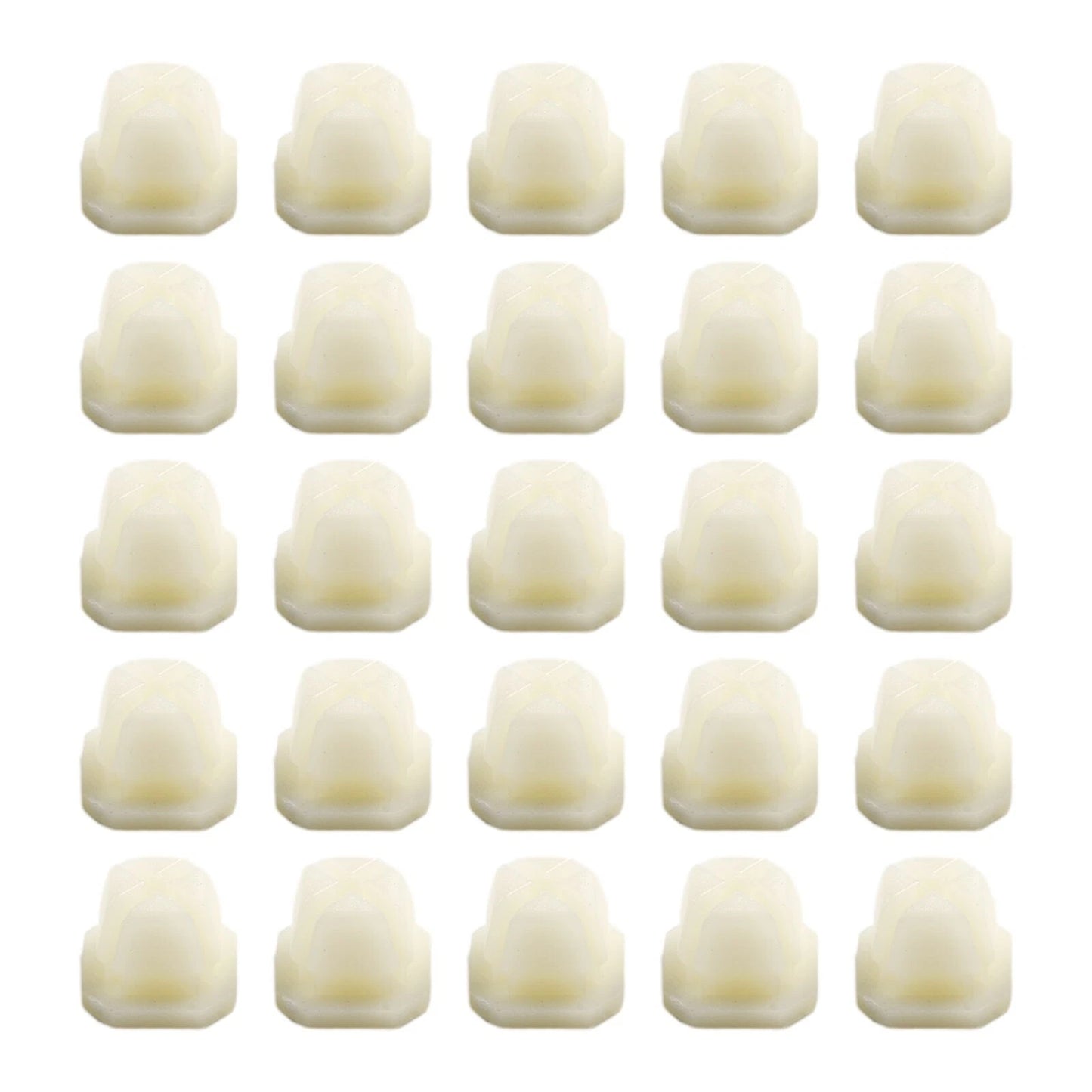 Headlight Bezel Grill Screw Nut Clip / 25pcs / 5/16" Hole for Replaces