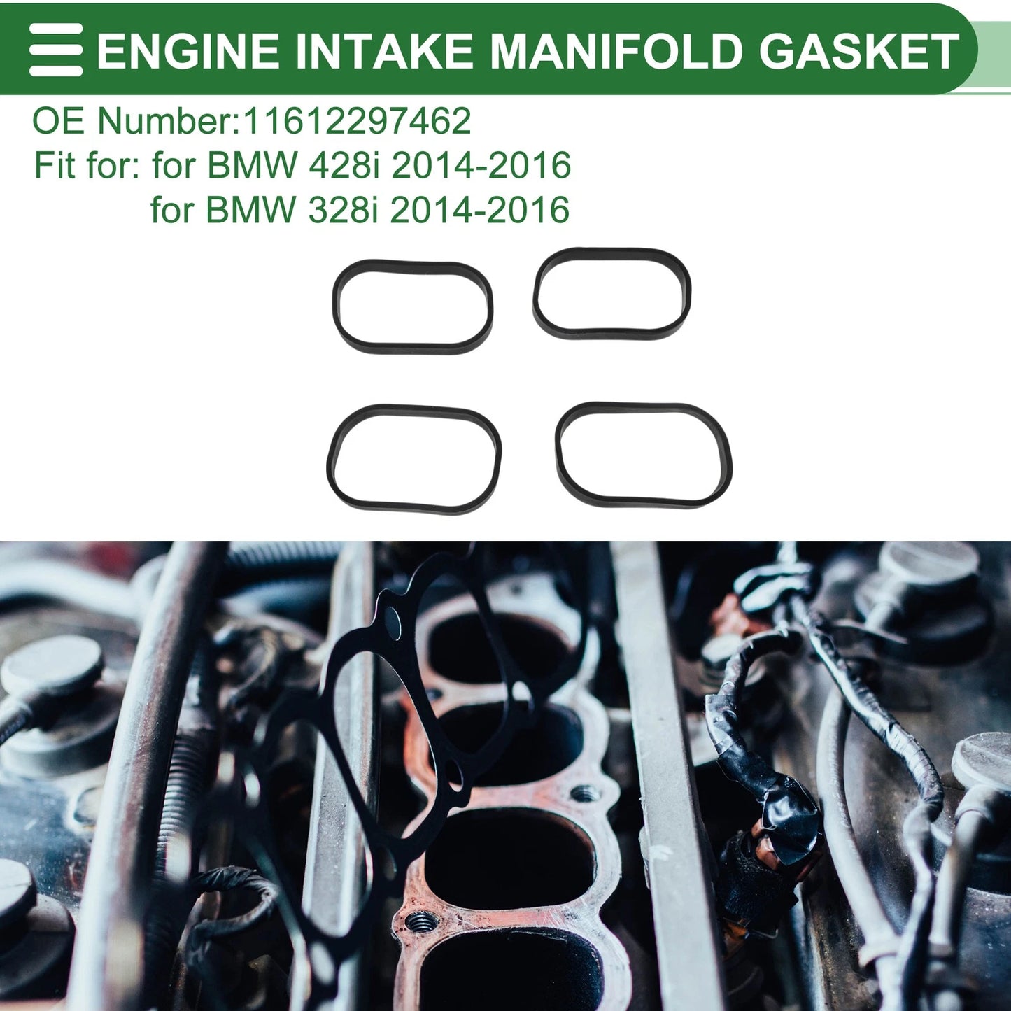 Intake Manifold Gasket for BMW 428i (2014-2016)