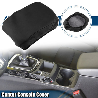 Center Console Armrest Cover for Ford Fusion (2010-2012) - Neoprene Black