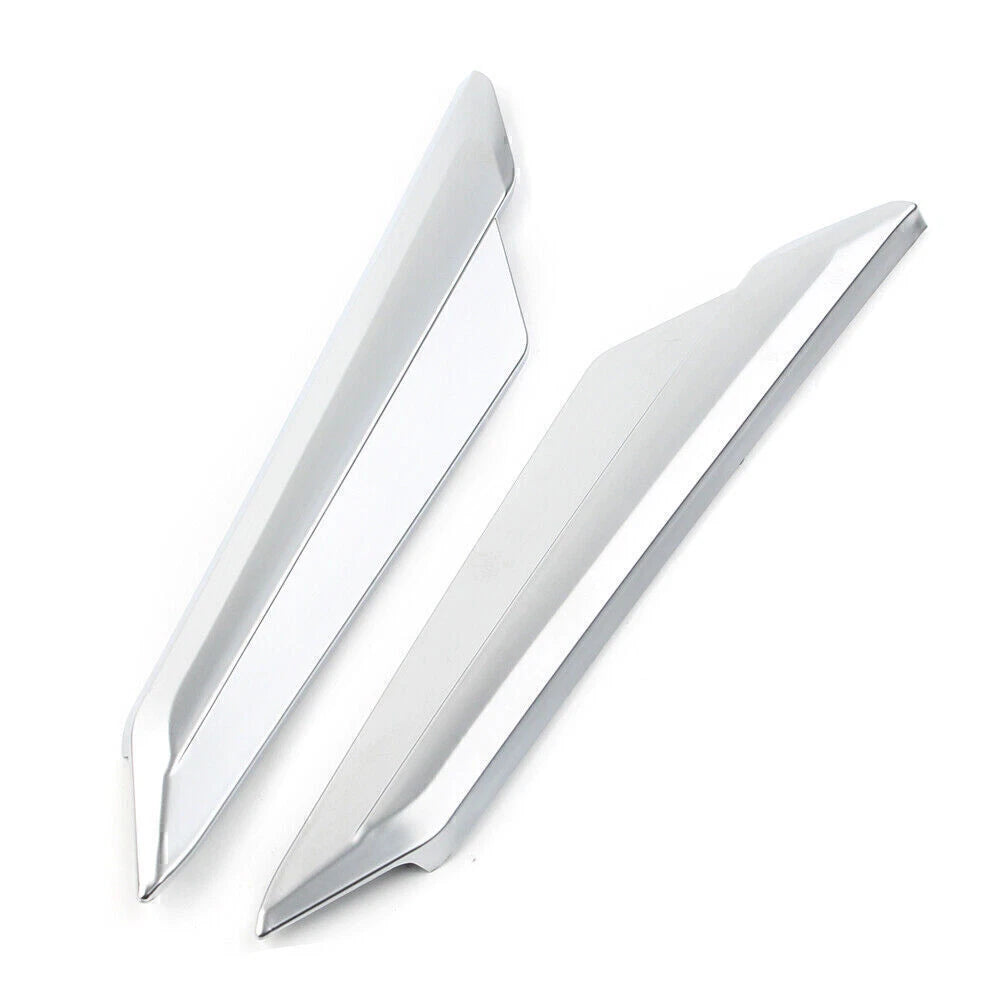 Matte Chrome Rear Mirror Trim Cover for Honda Goldwing GL1800 GL1833 (2018-2020)