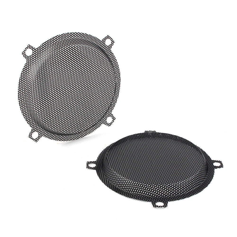 Black Wired Steel Mesh Speaker Grills for Harley Davidson Electra Glide