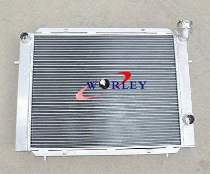 3 Row Aluminum Radiator + Fan for Holden Commodore VB VC VH VK V6 (1979-1985)