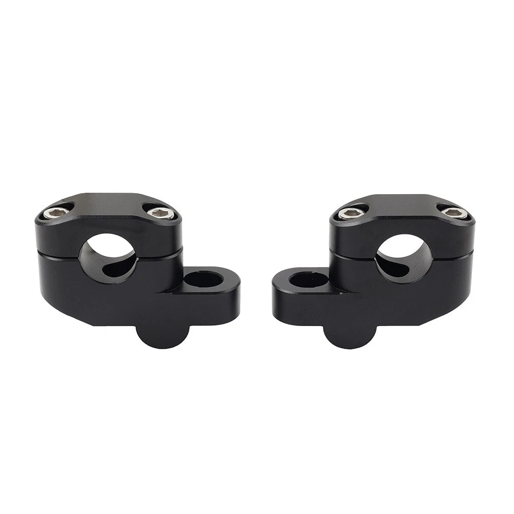 7/822mm Offset Handlebar Clamp Mount for Honda Suzuki Yamaha Kawasaki