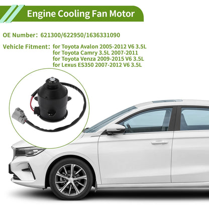 Radiator Fan Motor for Toyota Avalon V6 3.5L (2005–2012)